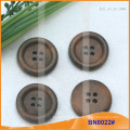 Botões de madeira natural para vestuário BN8022